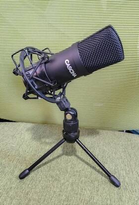 Hh5050u Cascha Usb Condenser Microphone Set With Shock Mount And Table Stand