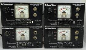 1007ifd Channel Master Lot Of 4 Satellite Signal Level Meter By For Parts Or Rep