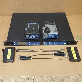 Wtr-680 Clear-com Wbs-680 With 2 Ants Bttry Pcks Antns 1 Pwrcrd -used