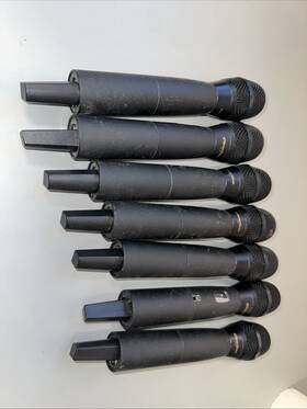 910-6003-004-c Clearone H18 Wireless Handheld Super Microphone Lot Of 7