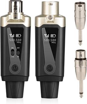 Airsync657 Coda Music Technologies Airsync Uhf Wireless Xlr Microphone Adapter By Tech
