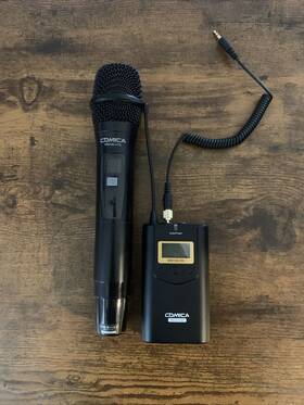 Cvm-wm100h Comica Wireless Handheld Microphone