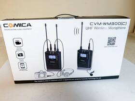 Cvm-wm300 Comica Wireless Microphone System C 96-channel Uhf 1 Transmitter And