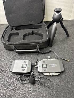 Cvm-ws50 Comica Uhf 6-channels Flexible Wireless Smartphone Lavalier Microphone