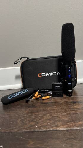 Vm-vm30 Comica Video Microphone - 2.4g Super Cardioid Wireless Shotgun Micro