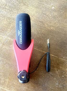 Co-miv30-pro Commander Optics V30 Pro Black Directional Condenser Shotgun Video Microphone