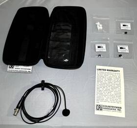B3w5ff05bsl Countryman B3 Omnidirectional Lavalier Microphone - Black