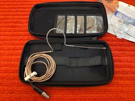 E60w5t2sl Countryman E6 Omnidirectional Earset Microphone Tan Shure Ta4f With Case
