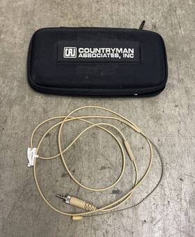 E6cablel2nc Countryman E6 Omnidirectional Earset Microphone Mic Guc
