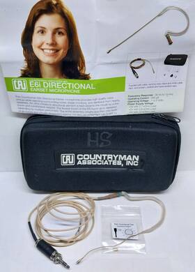 E6idw6l2sr Countryman E6 Directional Earset Microphone E6i Beige For Sennheiser