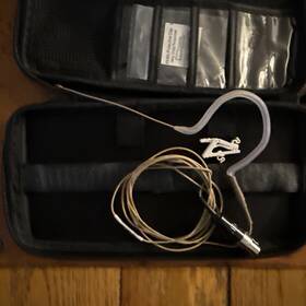 E6iow5l1sl Countryman E6 Omnidirectional Earset Microphone Beige Shure Ta4f With Case