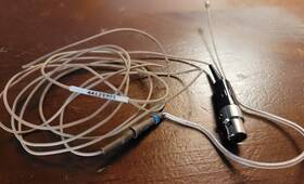 E6ow6t1ad Countryman E6ow5t2s3 E6 Omnidirectional Earset Mic With Mini Xlr Connector