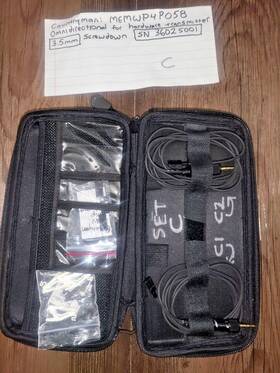 Memwp4p508 Countryman B3 X2 Lavalier Mics Microphone Sennheiser 3.5mm Connector