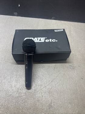 100h Crate Cm Dynamic Microphone With Cable Case Not Tested