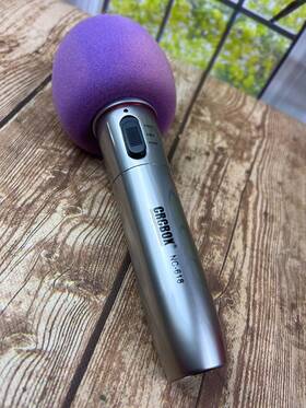 Nc-618 Crcbox Hand Held Microphone Purple Foam