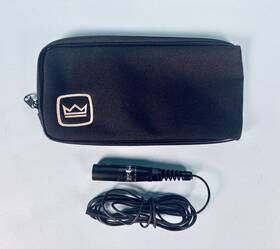 Glm-100 Crown Miniature Lavalier Condenser Microphone Xlr Tested