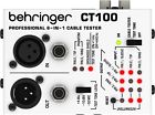 Ct100 Behringer Cable Tester 689076750677