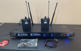 Er-202 D Debra 787996935409 Audio Pro Mono Uhf Dual Channel Wireless In Ear Monitor System