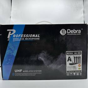 Au-400 D Debra Audio Pro 4 Channel Wireless Microphone System Missing Antenna