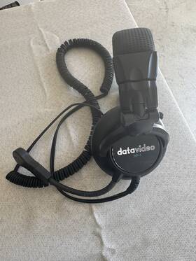 Itc-100 Datavideo Hp1 Optional Singe-ear Headset With Microphone For