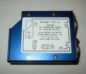Ps-1a Dcode Battery Powered Phantom Power