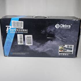 Au-800 Debra Audio Au800 Pro Uhf 8 Channel Wireless Microphone System - 3 Microphones