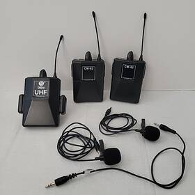Dv-02 Debra Audio Dv02 Professional Uhf Wireless Microphone Set