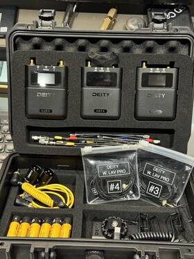 Dtu0253d56 Deity Microphones Theos Digital 2-p Wireless Omni Lav Mic System 550-663mhz