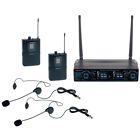 Digital-2b Vocopro Dual Ergonomic Headset Wireless Mic System 692868247385