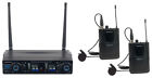 Digital-2c Vocopro Uhf Dual Wireless Lavaliere Microphone 692868252822