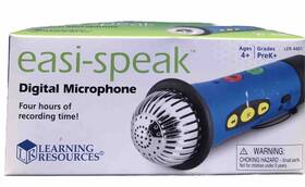 Drv-4401 Digital Reference Easi-speak Microphone Learning Resources Ages 4 Pre-owned