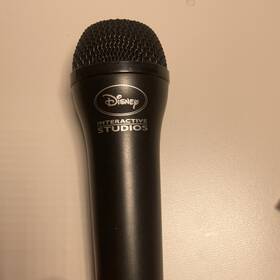 E-ur20 Disney Interactive Studios Handheld Usb Microphone On/off Switch Black