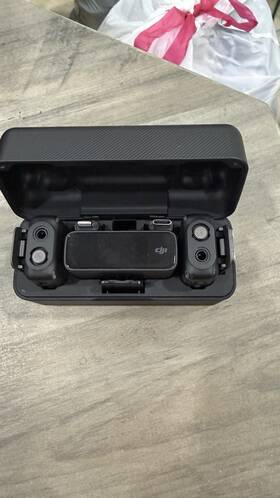 0021r36 Dji Mic Wireless Lavalier Microphone System Charging Case Usb-c Compact