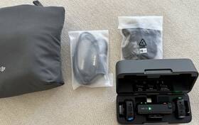 Djimic2cc Dji Mic Mini Wireless Microphone Kit With Receiver 2 Transmitters Charging Case