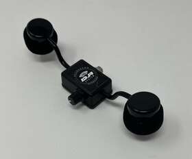 Djr-2 Djr Systems Used Accordion Microphone 2 Dynamic Capsules Volume Control 6.3mm Plug