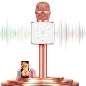 Q7-plus Dongguan Youmiyou Technology Co. Ltd Portable Wireless Karaoke Microphone Perfect For Christmas Birthday Party