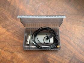 6060-oc-u-b00 Dpa 6060 Omnidirectional Subminiature Microphone Ta4f Black