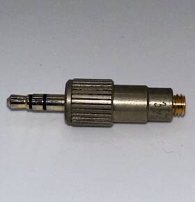 Dad6034 Dpa Microdot To 3.5mm 1/8 Inch Threaded Adapter For Sennheiser Bodypack Usa
