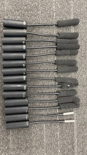 Dp-sc4098-bx15 Dpa Lot Of 14 Design 4098 Supercardioid Mic Black Xlr 5 Inch