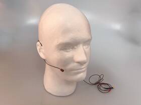 4088-c Dpa Microphones Used 4088 Cardioid Headset Brown
