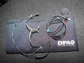 4088-dl-a-b03-lh Dpa Microphones 4088 Cardioid Headset Microphone With 3 Pin Lemo Connector - Black