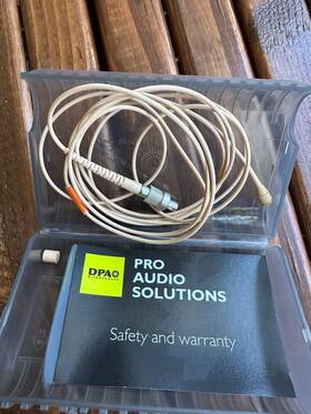 6061-oc-u-f03 Dpa Microphones Core 6061 Omni Mic Loud Spl Beige Lemo