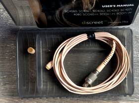 Sc4060-f03 Dpa Microphones D Screet Omni Mic Hi-sens Beige Lemo