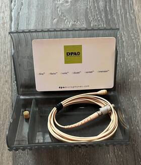 Sc4061-f03 Dpa Microphones D Screet Omni Mic Lo-sens Beige Lemo