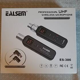 Es-386 Ealsen Ealsem Professional Uhf Wireless Microphone