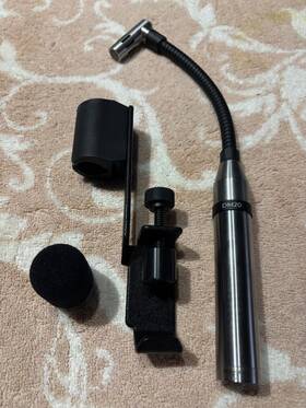 Dm20 Earthworks Tom/snare Drum Condenser Gooseneck Microphone And Rim Mount #2