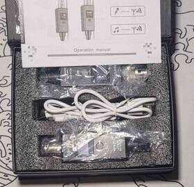 Eeekit 601549097973 Wireless Microphone System Xlr Transmitter Receiver 2.4ghz Works Read Info