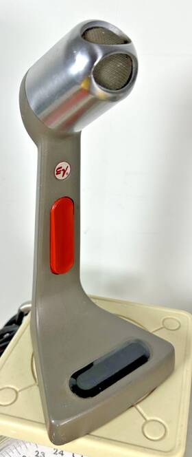 Ev-619 Electro-voice Used Ev 619 Electrovoice Ceramic Desk Microphone Working Wired 4 Pin