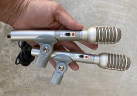 Ev1710 Electro-voice 1970s Kustom 1710 Omnidirectional Electret Condenser Microphones