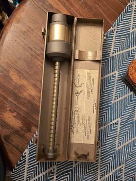 Ev642 Electro-voice Model 642 Cardiline Microphone In Original Case Vintage
